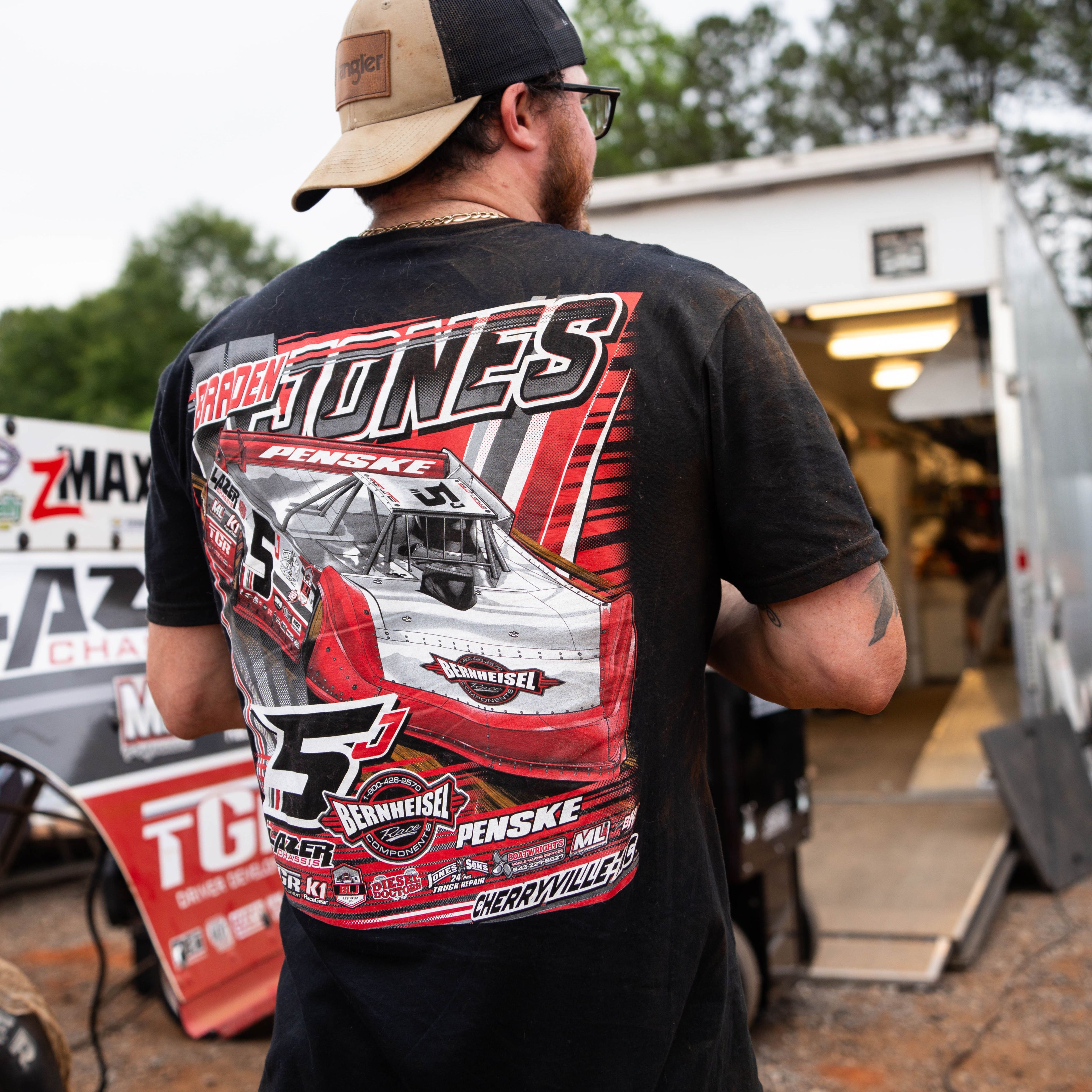 Dirt Late Model Rookie | Black T-Shirt
