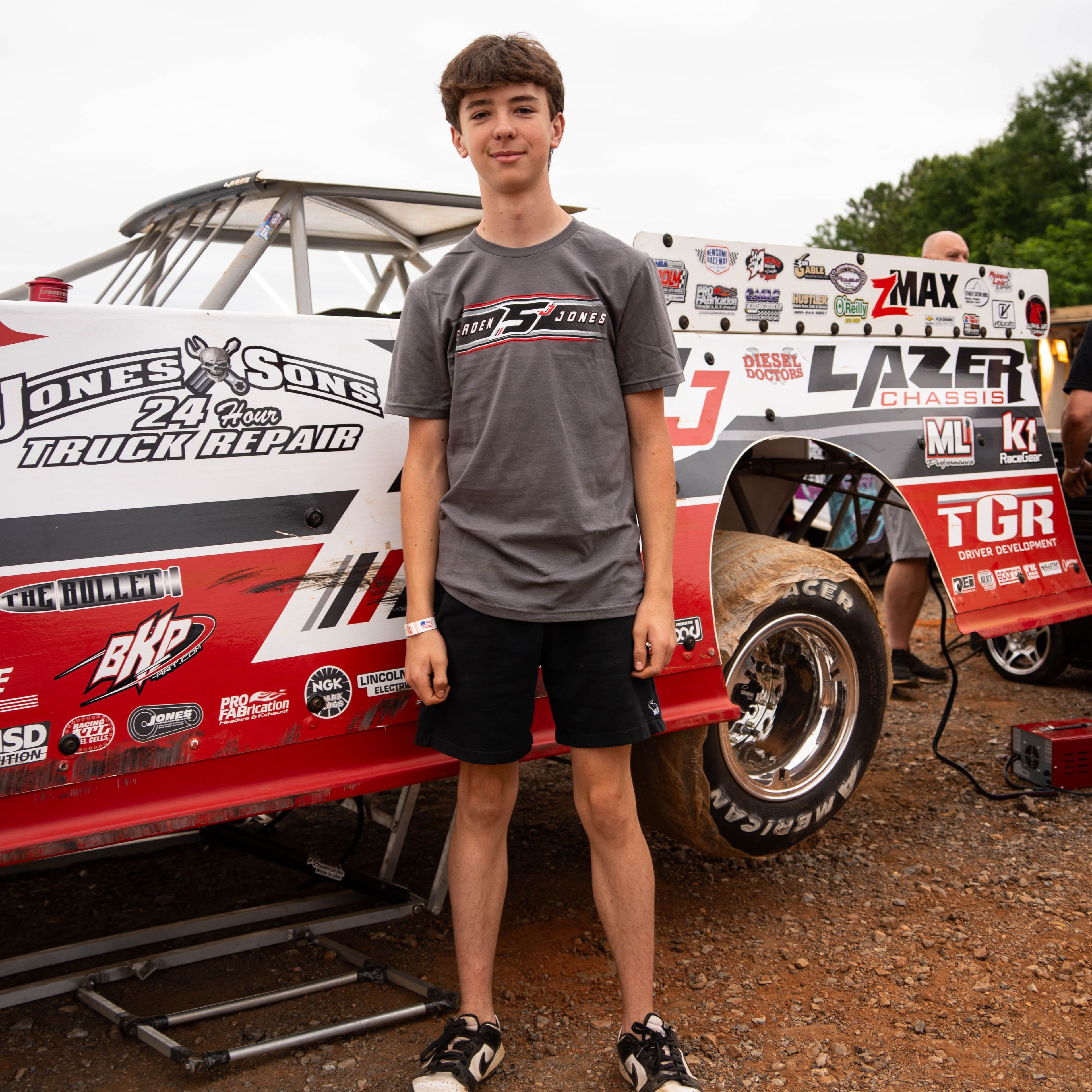 Dirt Late Model Rookie | Gray T-Shirt