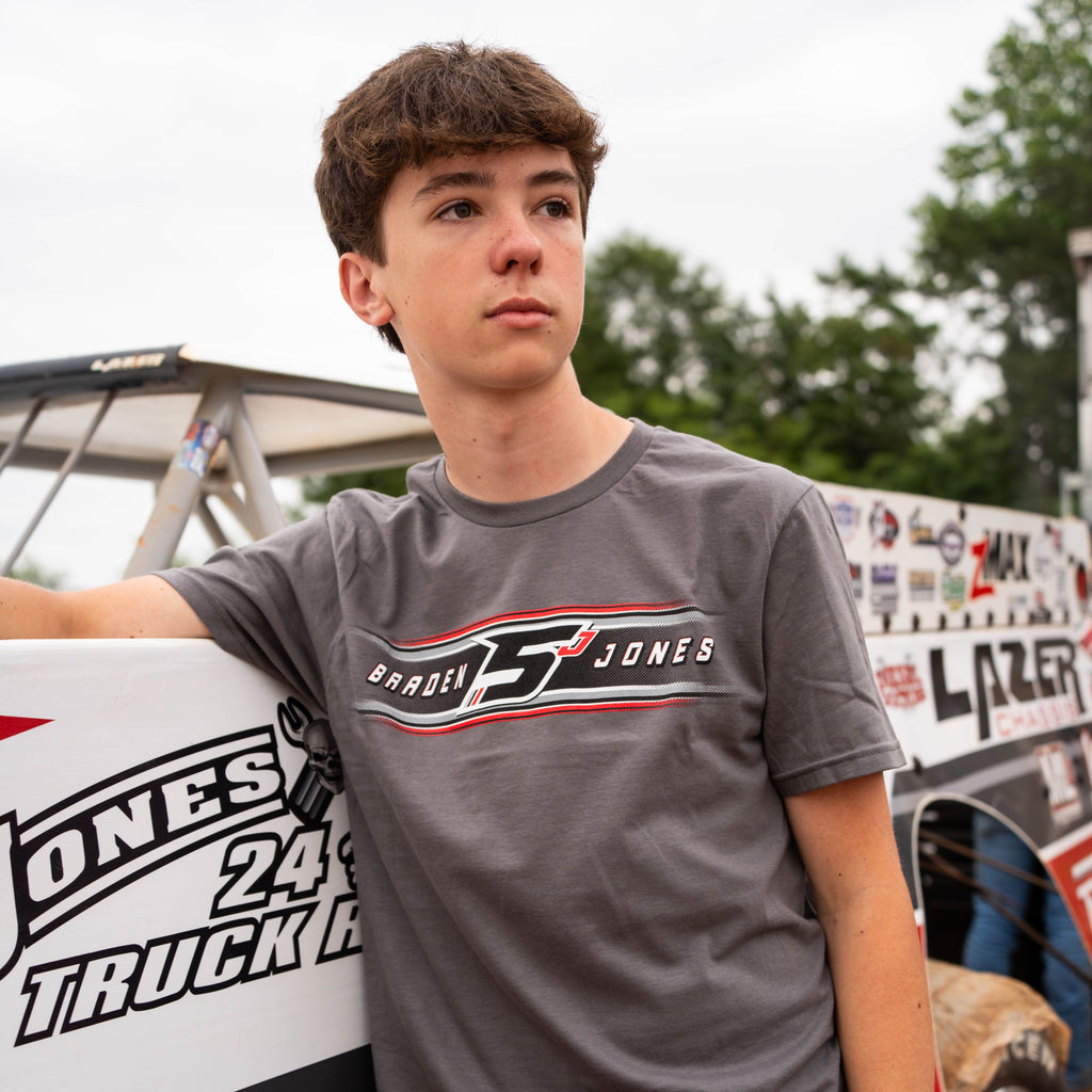 Dirt Late Model Rookie | Gray T-Shirt
