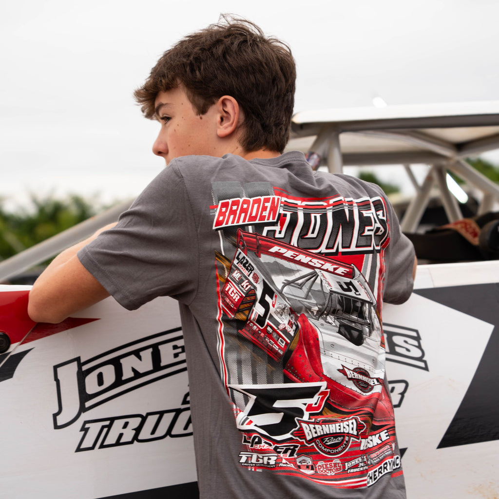Dirt Late Model Rookie | Gray T-Shirt